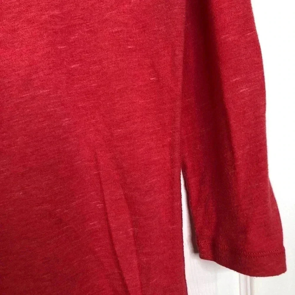Joe Fresh Shirt Reddish Orange Size Extra Small - Picture 12 of 16